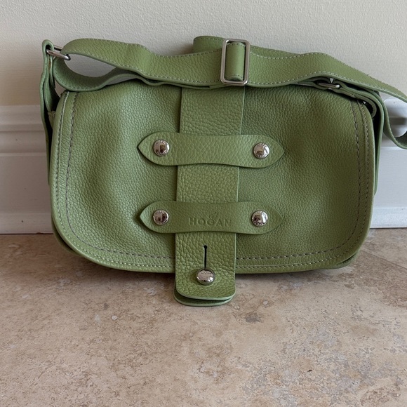 Hogan Sage Green Crossbody Bag - Picture 1 of 5